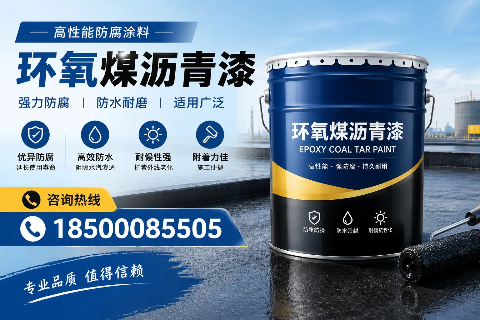 环氧煤沥青漆的主要成分与功能，武汉用户深度了解